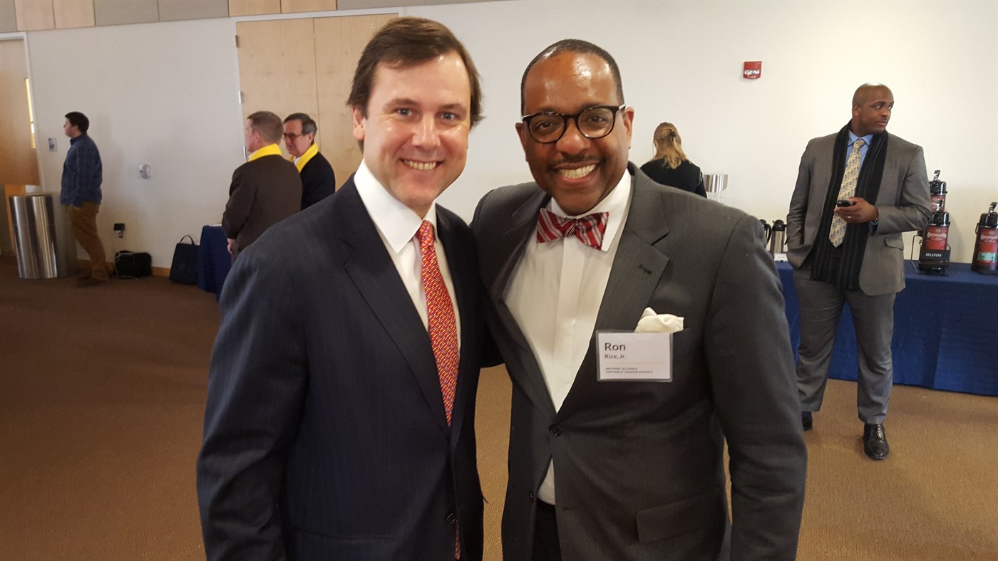 Ronald C. Rice with Rep. Tom Kean, Jr. of New Jersey
