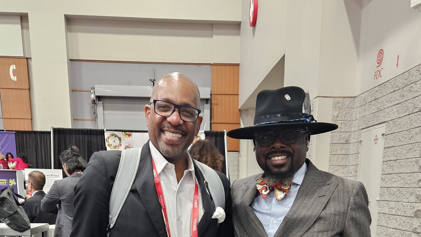 Ronald C. Rice on the conference floor at the Congressional Black Caucus Foundation Annual Legislative Conference