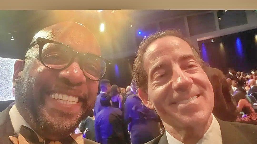 Ronald C. Rice with Rep. Jamie Raskin